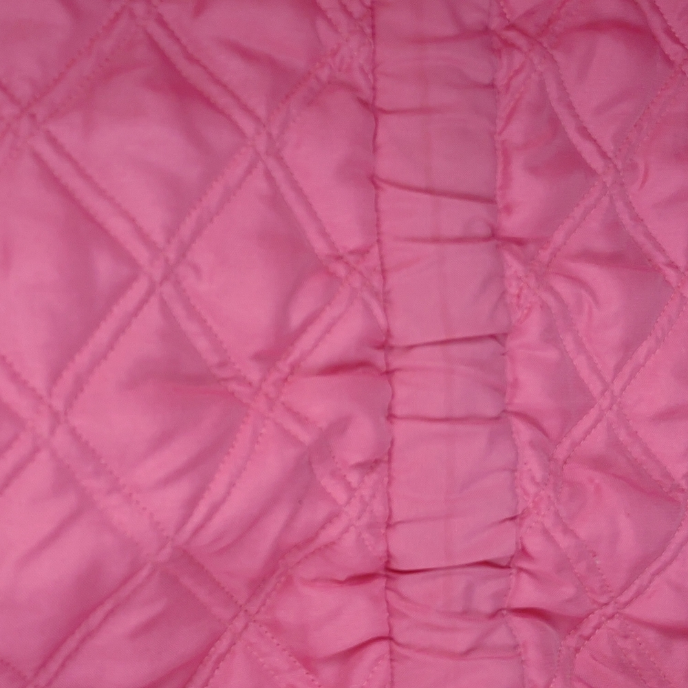 Tuff Rider Ride "N" Go Pink Quilted Full Zip & Snap Pocket Riding Vest - Picture 9 of 12